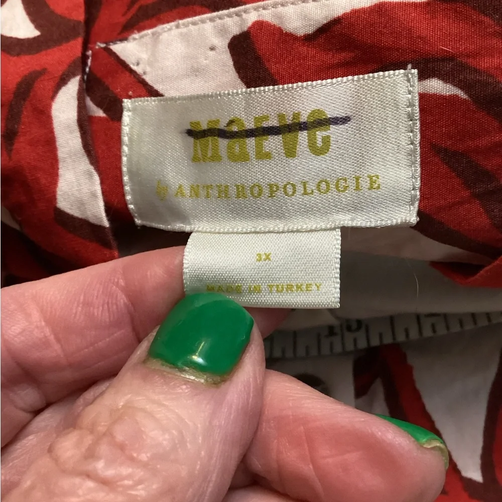 Maeve Printed Shirt Dress - Picture 9 of 9